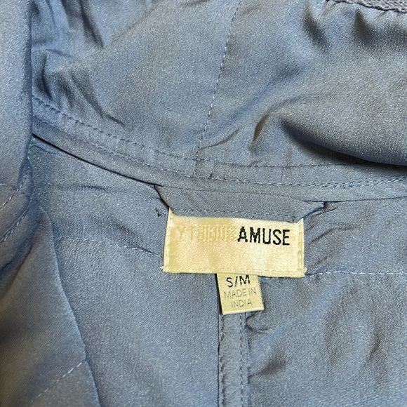 Amuse Society X Beachly - The Sea Breeze Quilted Jacket size S/M - Picture 9 of 11